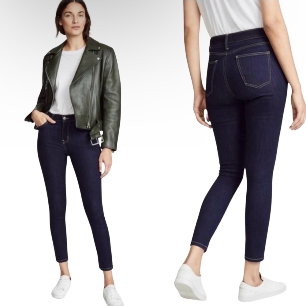 Current/Elliott The Vintage Crop Slim Jeans